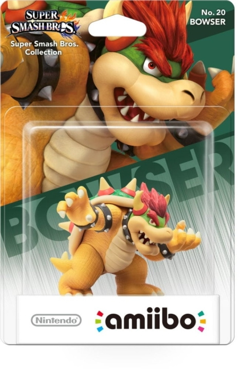 Nintendo Amiibo-figur Bowser i gruppen HJEMMEELEKTRONIK / Spilkonsoller og tilbehør / Nintendo Switch / Tilbehør hos TP E-commerce Nordic AB (C87984)