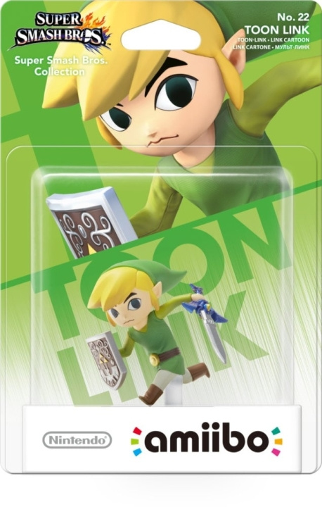 Amiibo Nintendo Amiibo Figur Toon Link i gruppen HJEMMEELEKTRONIK / Spilkonsoller og tilbehør / Nintendo Switch / Tilbehør hos TP E-commerce Nordic AB (C87985)