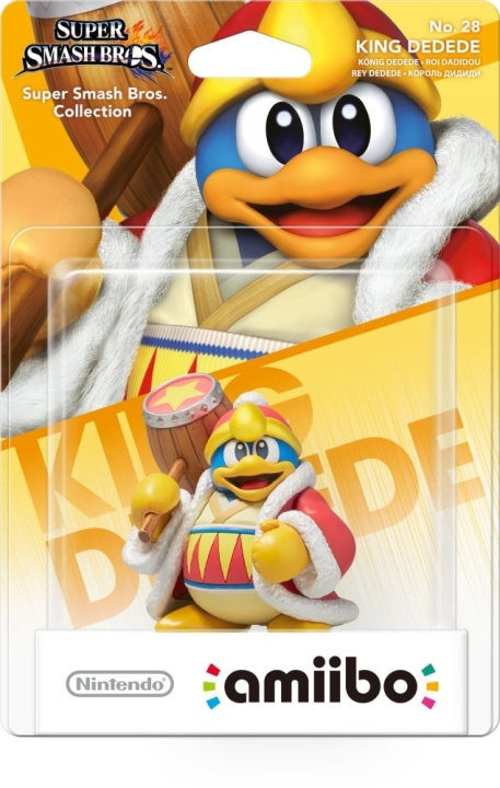 Nintendo Amiibo-figur af King Dedede i gruppen HJEMMEELEKTRONIK / Spilkonsoller og tilbehør / Nintendo Switch / Tilbehør hos TP E-commerce Nordic AB (C87988)