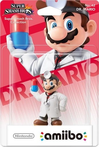 Nintendo Amiibo-figur Dr. Mario i gruppen HJEMMEELEKTRONIK / Spilkonsoller og tilbehør / Nintendo Switch / Tilbehør hos TP E-commerce Nordic AB (C88003)