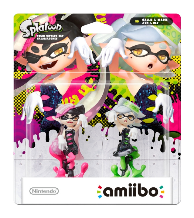 Nintendo Amiibo-figur - Callie & Marie (2Pack) (Splatoon Collection) i gruppen HJEMMEELEKTRONIK / Spilkonsoller og tilbehør / Nintendo Switch / Tilbehør hos TP E-commerce Nordic AB (C88020)