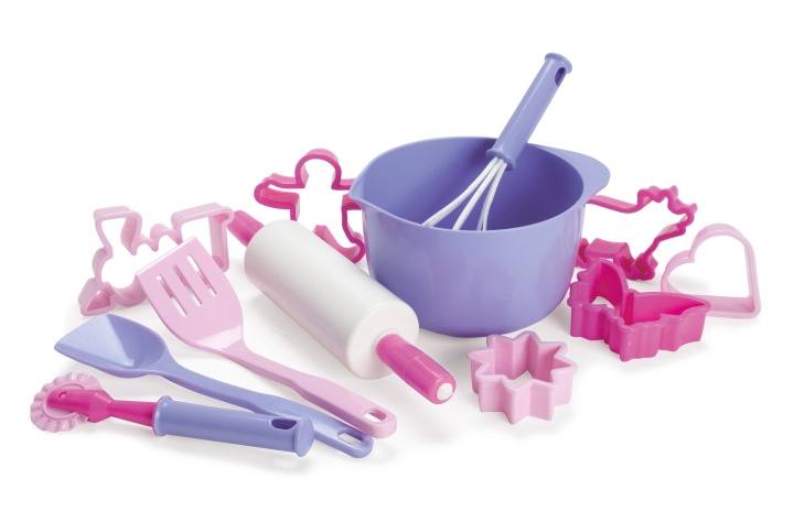 Dantoy Bagesæt, pink (4399) i gruppen LEGETØJ, BØRN & BABY / Legetøj / Lille hjem & rollespil hos TP E-commerce Nordic AB (C88312)