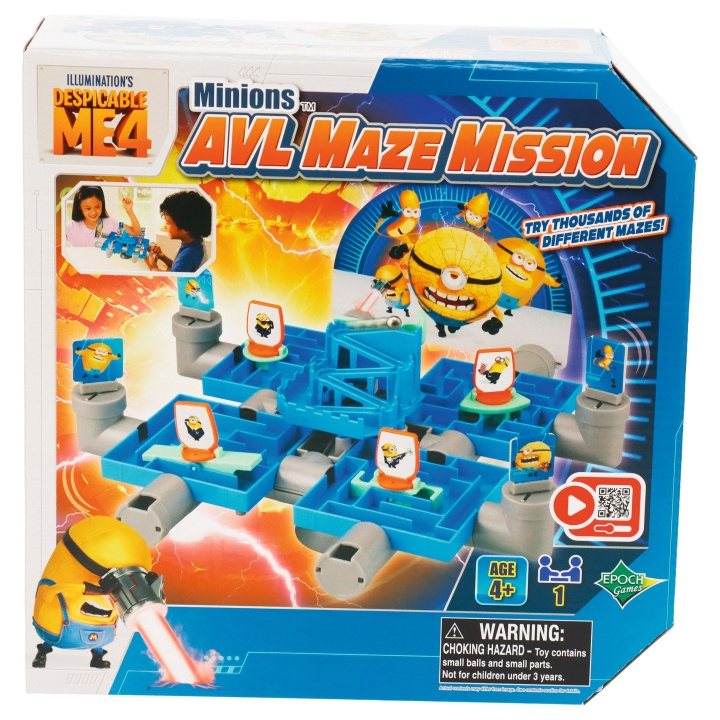 Despicable Me Minions - Despicable Me AVL Maze Mission (7521) i gruppen LEGETØJ, BØRN & BABY / Spil / Spil til børn hos TP E-commerce Nordic AB (C88719)