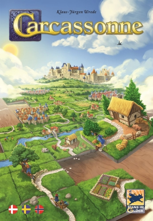 Carcassonne (Nordisk) i gruppen LEGETØJ, BØRN & BABY / Spil / Brætspil hos TP E-commerce Nordic AB (C88951)