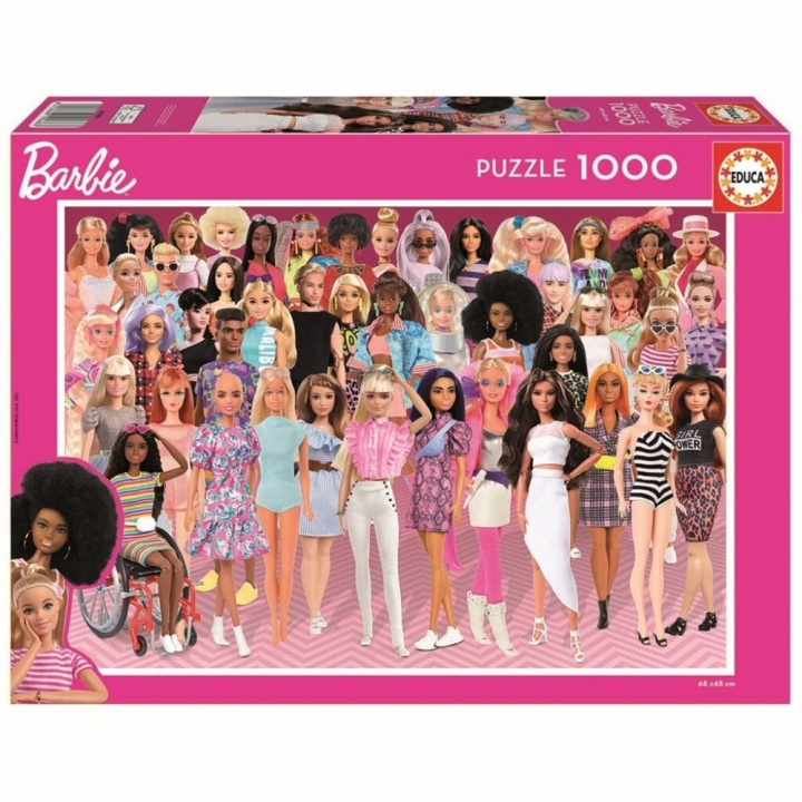 Educa 1000 Barbie-puslespil (80-19268) i gruppen SPORT, FRITID & HOBBY / Hobby / Puslespil hos TP E-commerce Nordic AB (C89955)