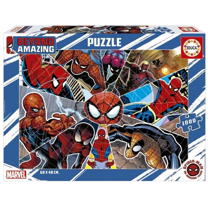 Educa 1000 stk. Puslespil - Spider-Man Beyond Amazing (80-19487) i gruppen SPORT, FRITID & HOBBY / Hobby / Puslespil hos TP E-commerce Nordic AB (C89967)