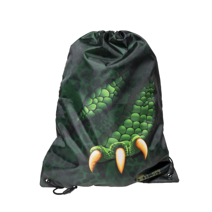 Dino T-Rex Gymnastikpose 35 x 45 cm (092409610) i gruppen LEGETØJ, BØRN & BABY / Rejse / Børnetasker / Rygsække hos TP E-commerce Nordic AB (C90486)