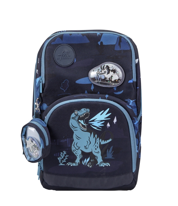 Frii of Norway 22L skoletaske - Easy Dinosaur (24150) i gruppen LEGETØJ, BØRN & BABY / Rejse / Børnetasker / Rygsække hos TP E-commerce Nordic AB (C90555)