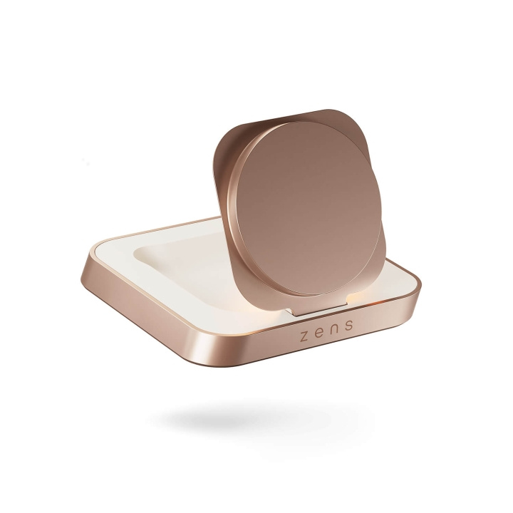 Zens Trådløs Oplader Nightstand Qi 15W Kobber i gruppen SMARTPHONES & TABLETS / Opladere og kabler / Trådløs Qi oplader hos TP E-commerce Nordic AB (C90732)