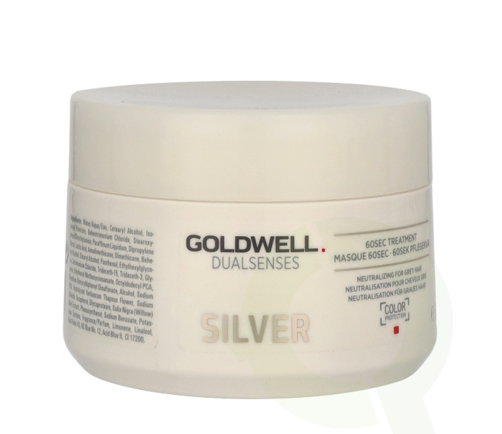 Goldwell Dualsenses Silver 60Sec Treatment 200 ml i gruppen SKØNHED & HELSE / Hår og styling / Hårpleje / Hårmaske hos TP E-commerce Nordic AB (C90819)