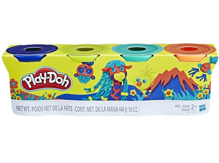 PLAY-DOH Pakke med vilde farver (E4867) i gruppen LEGETØJ, BØRN & BABY / Legetøj / Lege ler, lege sand og tilbehør hos TP E-commerce Nordic AB (C90890)