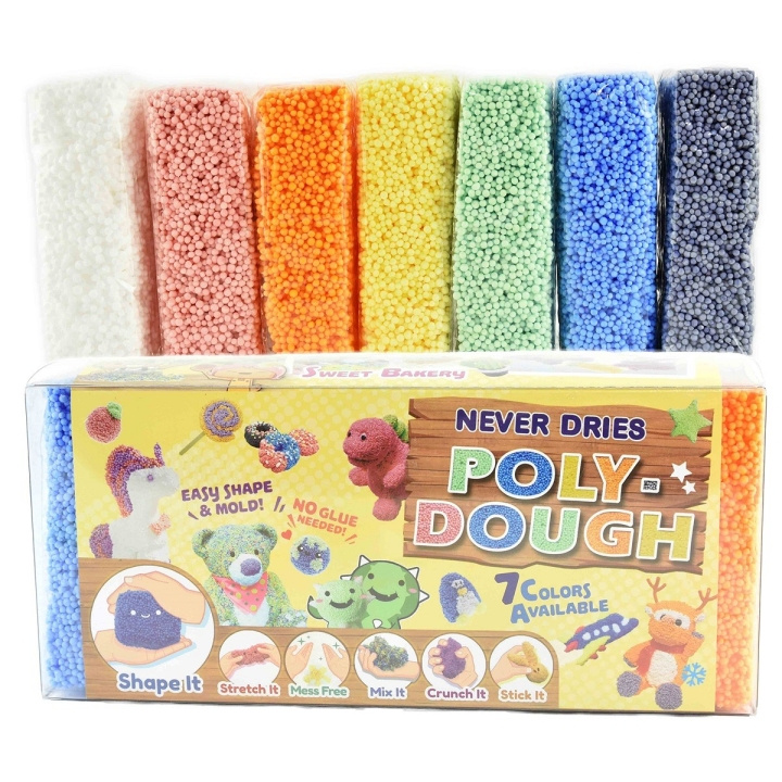 Robetoy Poly Dough tørrer aldrig DIY (29381) i gruppen LEGETØJ, BØRN & BABY / Legetøj / Lege ler, lege sand og tilbehør hos TP E-commerce Nordic AB (C91636)