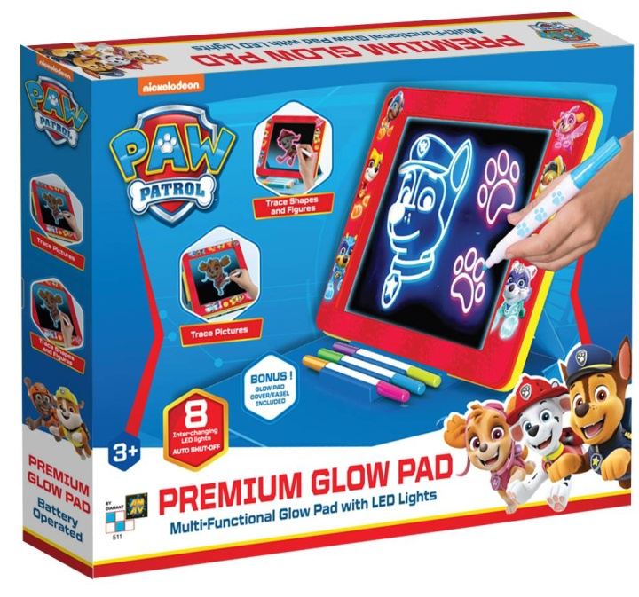 Paw Patrol Tegneplade - Premium Glow Pad (AM-5119)
