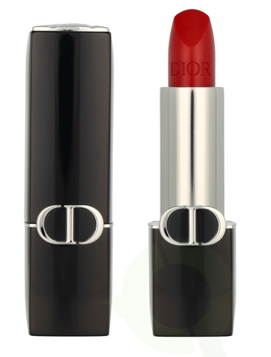 Dior Rouge Dior Satin Lipstick 3.5 g #080 Red Smile i gruppen SKØNHED & HELSE / Makeup / Læber / Læbestift hos TP E-commerce Nordic AB (C92076)