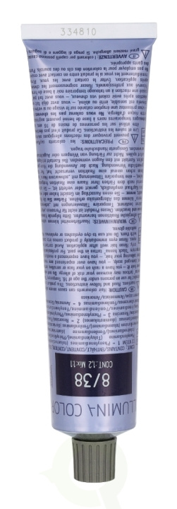 Wella Illumina Color 60 ml IC 8/38 i gruppen SKØNHED & HELSE / Hår og styling / Hårpleje / Hårfarve / Hårfarve & Farve bombe hos TP E-commerce Nordic AB (C92258)