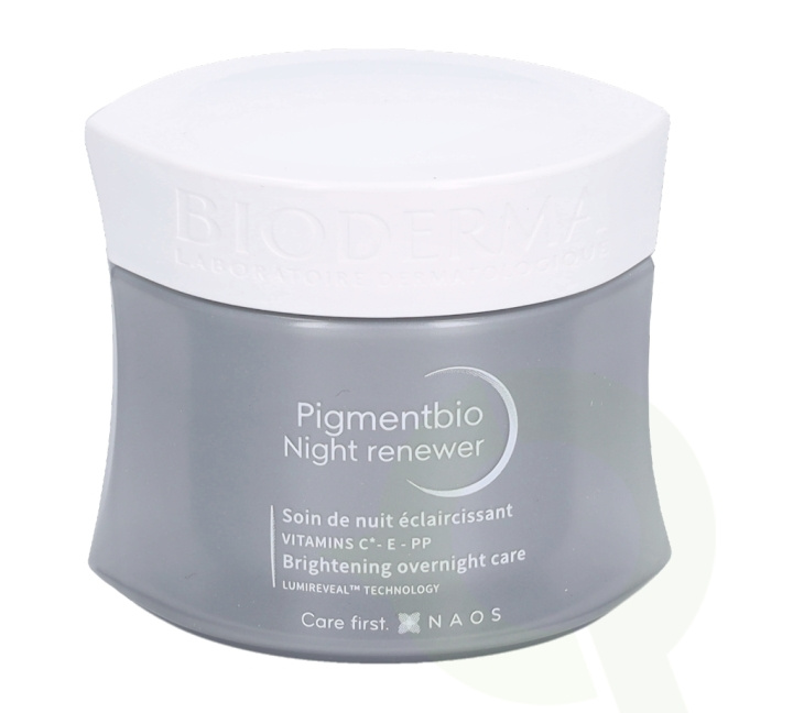 Bioderma Pigmentbio Night Renewer Brightening Overnight Care 50 ml i gruppen SKØNHED & HELSE / Hudpleje / Ansigt / Natcreme hos TP E-commerce Nordic AB (C92289)