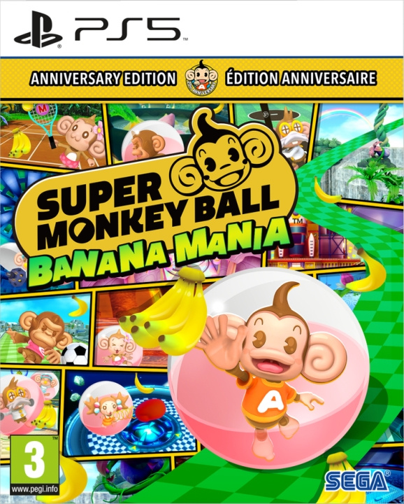 Sega Super Monkey Ball Banana Mania i gruppen HJEMMEELEKTRONIK / Spilkonsoller og tilbehør / Sony PlayStation 5 / Spil hos TP E-commerce Nordic AB (C92489)