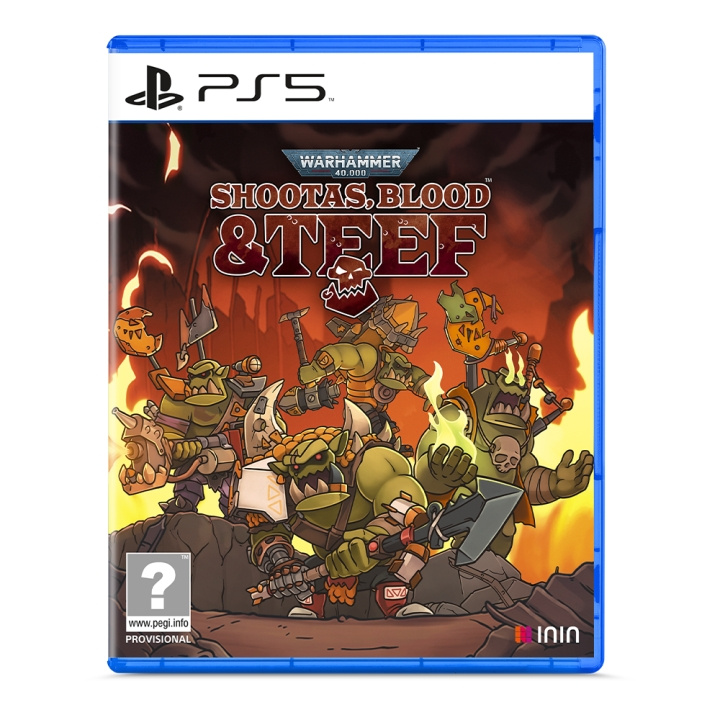 ININ WARHAMMER 40,000: SHOOTAS, BLOOD & TEEF i gruppen HJEMMEELEKTRONIK / Spilkonsoller og tilbehør / Sony PlayStation 5 / Spil hos TP E-commerce Nordic AB (C92579)