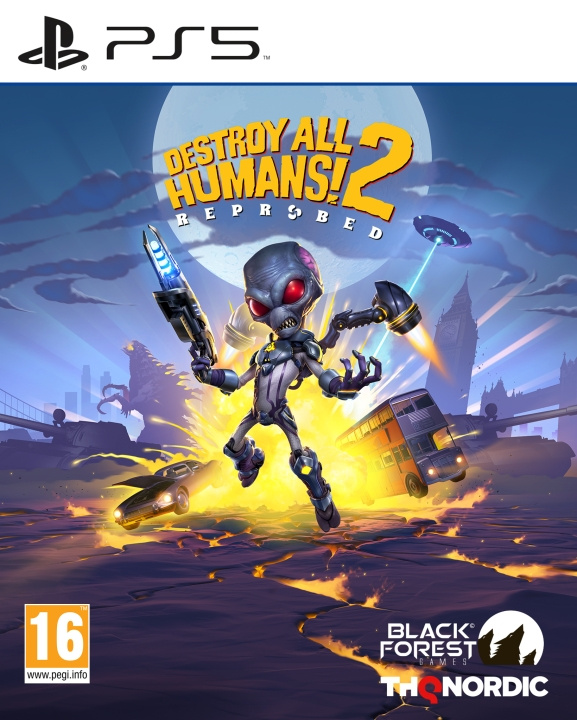 THQ Destroy All Humans! 2 - Reprobed i gruppen HJEMMEELEKTRONIK / Spilkonsoller og tilbehør / Sony PlayStation 5 / Spil hos TP E-commerce Nordic AB (C92583)