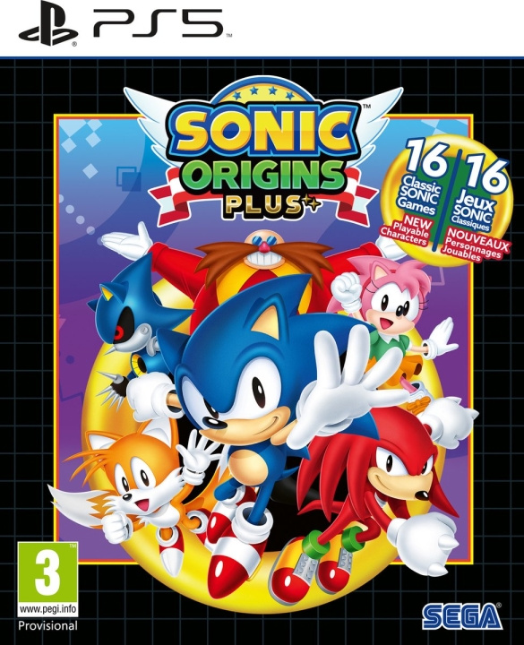 Sega Sonic Origins Plus i gruppen HJEMMEELEKTRONIK / Spilkonsoller og tilbehør / Sony PlayStation 5 / Spil hos TP E-commerce Nordic AB (C92889)