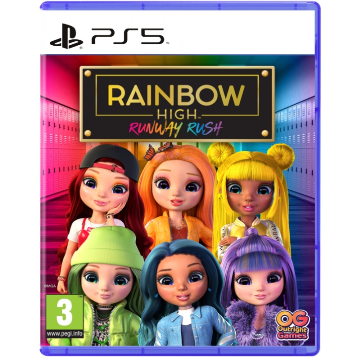 Outright Games RAINBOW HIGH: RUNWAY RUSH i gruppen HJEMMEELEKTRONIK / Spilkonsoller og tilbehør / Sony PlayStation 5 / Spil hos TP E-commerce Nordic AB (C92890)