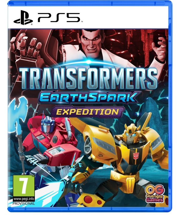 Outright Games Transformers Earthspark - Ekspedition i gruppen HJEMMEELEKTRONIK / Spilkonsoller og tilbehør / Sony PlayStation 5 / Spil hos TP E-commerce Nordic AB (C92917)
