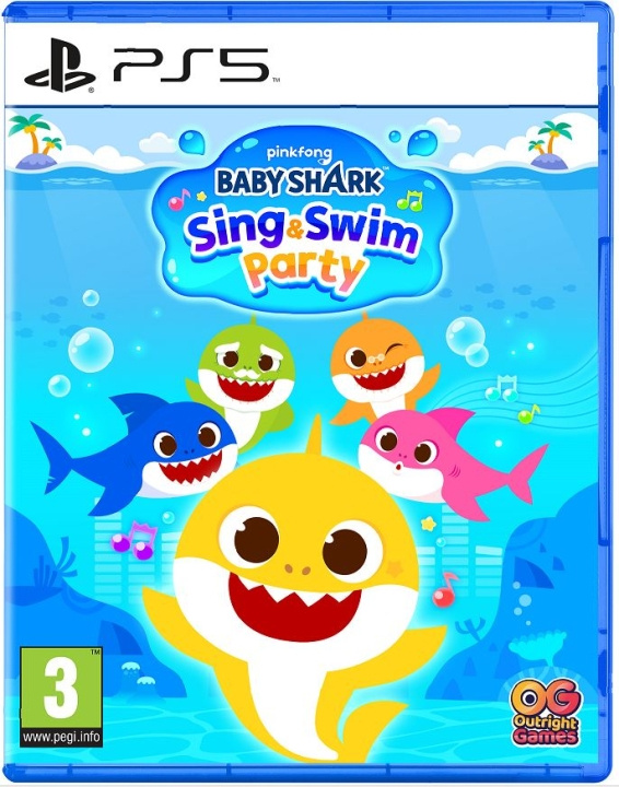 Outright Games Baby Shark: Syng og svøm fest i gruppen HJEMMEELEKTRONIK / Spilkonsoller og tilbehør / Sony PlayStation 5 / Spil hos TP E-commerce Nordic AB (C92918)