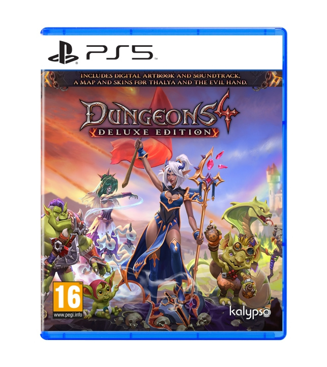 Kalypso Dungeons 4 (Deluxe Edition) i gruppen HJEMMEELEKTRONIK / Spilkonsoller og tilbehør / Sony PlayStation 5 / Spil hos TP E-commerce Nordic AB (C92948)