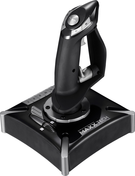 Maxx Tech Pro Flight Combo - PS4 / PC/ XBOX/ i gruppen COMPUTERTILBEHØR / GAMING / Rat & Joysticks hos TP E-commerce Nordic AB (C93141)