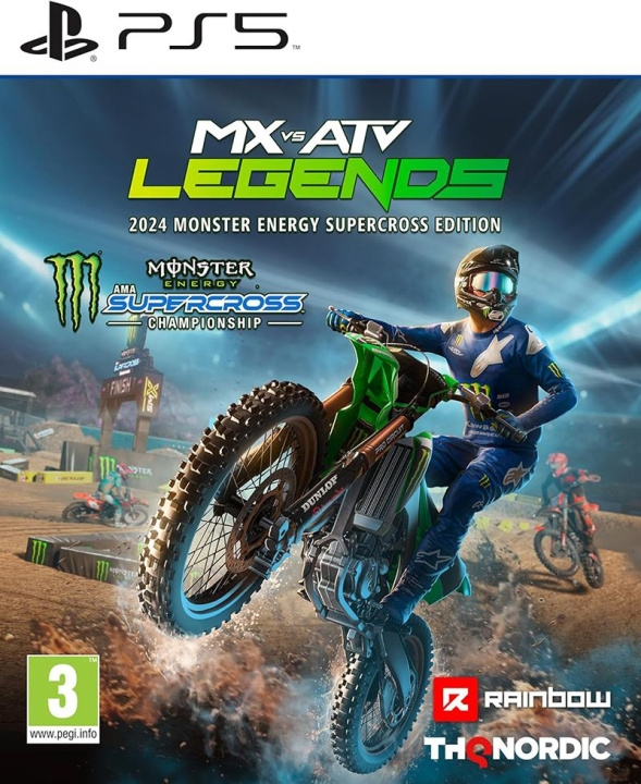 THQ MX vs ATV Legends - 2024 (Monster Energy Supercross Edition) i gruppen HJEMMEELEKTRONIK / Spilkonsoller og tilbehør / Sony PlayStation 5 / Spil hos TP E-commerce Nordic AB (C93157)