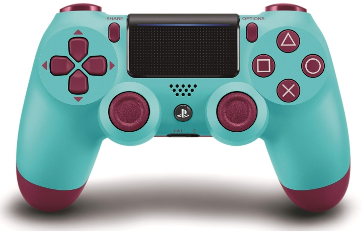Sony Dualshock trådløs controller PS4 - Berry Blue v2 - OEM i gruppen HJEMMEELEKTRONIK / Spilkonsoller og tilbehør / Sony PlayStation 4 / Tilbehør hos TP E-commerce Nordic AB (C93174)
