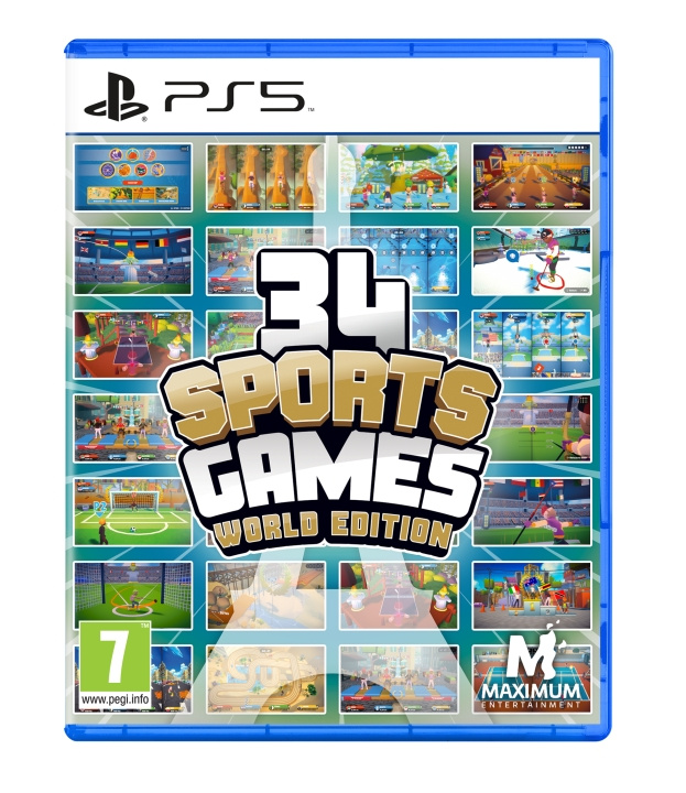 Maximum Games 34 Sports Games – World Edition i gruppen HJEMMEELEKTRONIK / Spilkonsoller og tilbehør / Sony PlayStation 5 / Spil hos TP E-commerce Nordic AB (C93182)