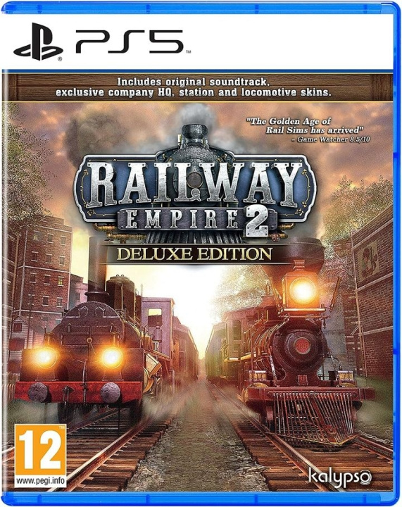 Kalypso Railway Empire 2 (Deluxe-udgave) i gruppen HJEMMEELEKTRONIK / Spilkonsoller og tilbehør / Sony PlayStation 5 / Spil hos TP E-commerce Nordic AB (C93301)