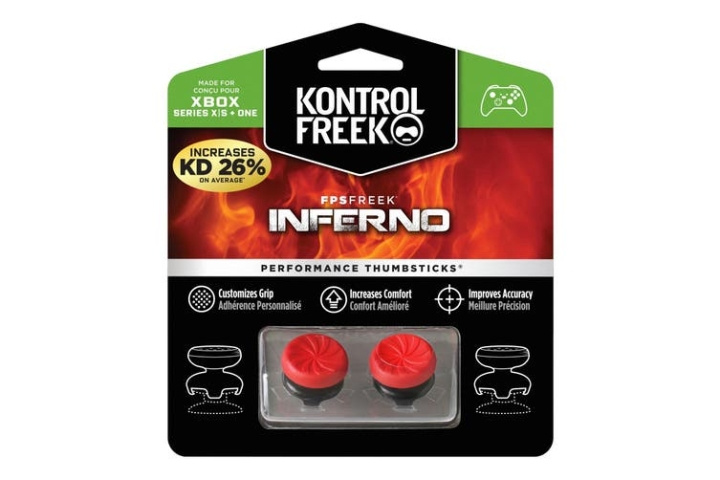 KontrolFreek FPS Freek Inferno - XBX/XB1 (4-polet) i gruppen HJEMMEELEKTRONIK / Spilkonsoller og tilbehør / Xbox Series X / Tilbehør hos TP E-commerce Nordic AB (C93308)