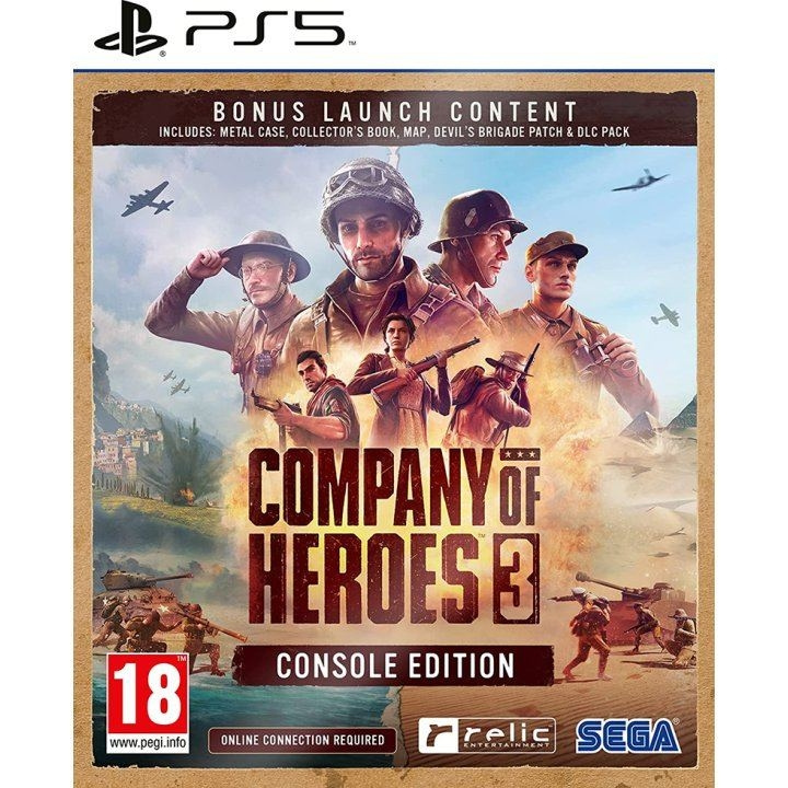 Sega Company of Heroes 3 (Launch Edition) i gruppen HJEMMEELEKTRONIK / Spilkonsoller og tilbehør / Sony PlayStation 5 / Spil hos TP E-commerce Nordic AB (C93367)