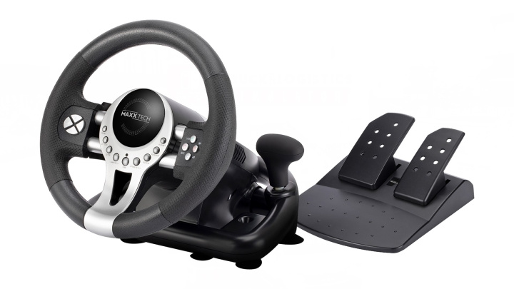 Maxx Tech Pro Racing Wheel Kit (PC, Switch, PS4, XBX) i gruppen COMPUTERTILBEHØR / GAMING / Rat & Joysticks hos TP E-commerce Nordic AB (C93415)