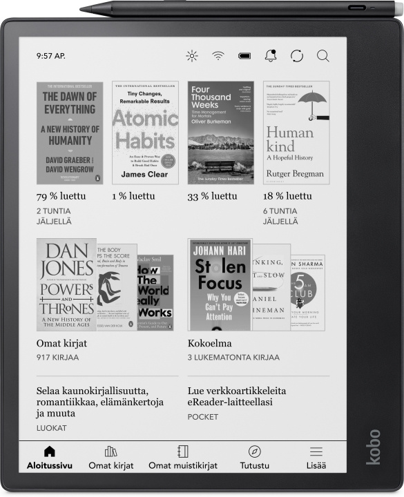 Kobo Elipsa 2E e-bogslæser i gruppen SMARTPHONES & TABLETS / Læsetabletter hos TP E-commerce Nordic AB (C93527)