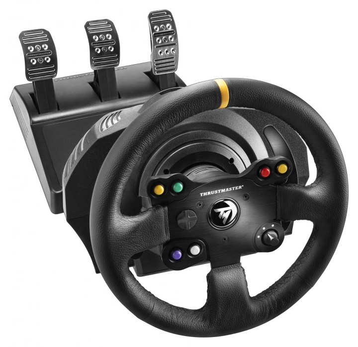 ThrustMaster TX Racing Wheel - læderudgave i gruppen COMPUTERTILBEHØR / GAMING / Rat & Joysticks hos TP E-commerce Nordic AB (C93565)