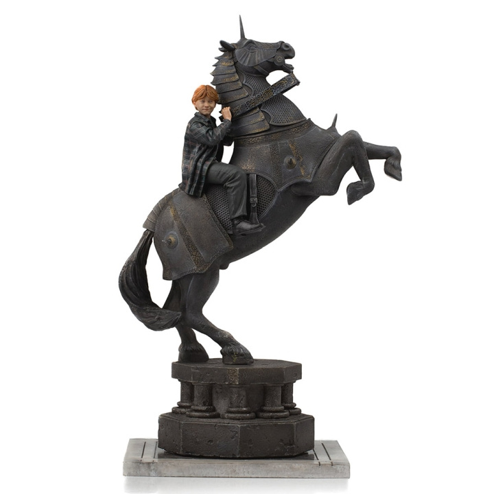 Harry Potter Ron Weasley at the Wizard Chess Statue Delux Art Scale 1/10 i gruppen SPORT, FRITID & HOBBY / Sjove gadgets / Samlergenstande hos TP E-commerce Nordic AB (C93832)