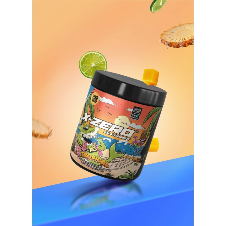 X-GAMER X-Zero 160 gram Tropical i gruppen COMPUTERTILBEHØR / GAMING / Energidrikke for gamere hos TP E-commerce Nordic AB (C94707)