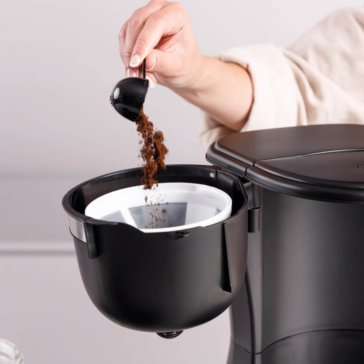 Taurus Kaffemaskine Verona 12 Sort i gruppen HJEM, HUS & HAVE / Husholdningsapparater / Kaffe og espresso / Kaffemaskiner hos TP E-commerce Nordic AB (C94793)