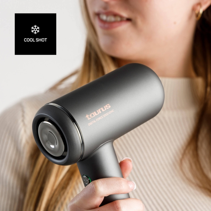 Taurus Hair Dryer Digital Forece 2000 Ionic i gruppen SKØNHED & HELSE / Hår og styling / Styling værktøjer / Hårtørrere hos TP E-commerce Nordic AB (C94801)