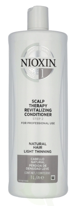 Nioxin System 1 Scalp Revitaliser Conditioner 1000 ml Step 2 i gruppen SKØNHED & HELSE / Hår og styling / Hårpleje / Balsam hos TP E-commerce Nordic AB (C95525)