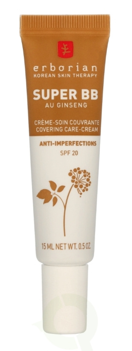 Erborian Super BB Covering Care-Cream SPF20 15 ml Caramel i gruppen SKØNHED & HELSE / Makeup / Makeup ansigt / CC/BB Cream hos TP E-commerce Nordic AB (C95562)