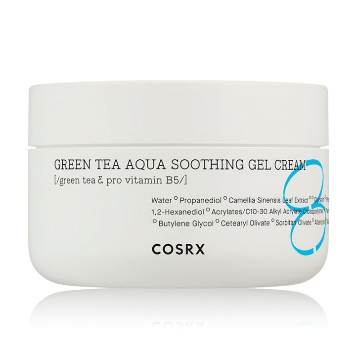 COSRX Hydrium Green Tea Aqua Soothing Gel Cream 50 ml i gruppen SKØNHED & HELSE / Hudpleje / Ansigt / Dagcreme hos TP E-commerce Nordic AB (C96826)