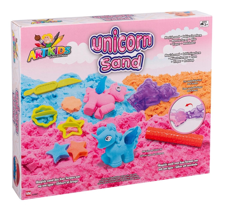 ArtKids Magisk sand - enhjørning (32887) i gruppen LEGETØJ, BØRN & BABY / Legetøj / Lege ler, lege sand og tilbehør hos TP E-commerce Nordic AB (C97276)