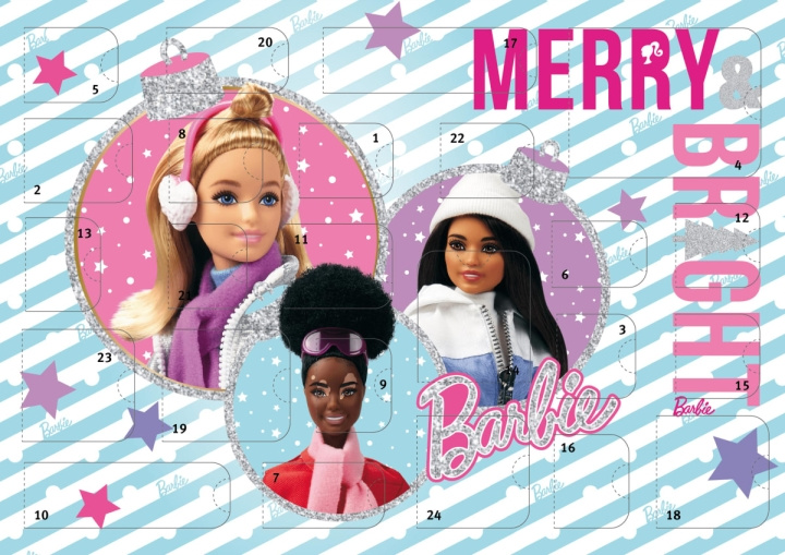Barbie Undercover - Adventskalender Barbie 2024 i gruppen LEGETØJ, BØRN & BABY / Legetøj / Advent kalendere hos TP E-commerce Nordic AB (C97372)