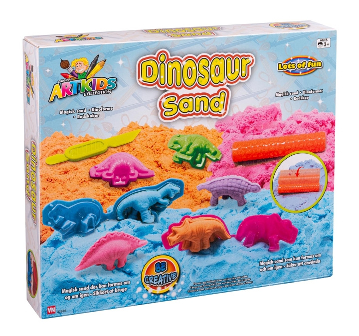 ArtKids Magisk sand - Dinosaur (32886) i gruppen LEGETØJ, BØRN & BABY / Legetøj / Lege ler, lege sand og tilbehør hos TP E-commerce Nordic AB (C97379)