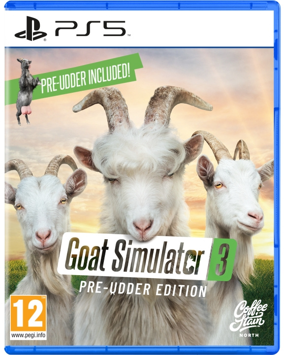 Goat Simulator 3 - Pre-Udder Edition (PS5) i gruppen HJEMMEELEKTRONIK / Spilkonsoller og tilbehør / Sony PlayStation 5 / Spil hos TP E-commerce Nordic AB (C97941)