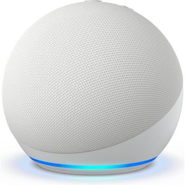 Amazon Echo Dot (5. generation) smart højttaler med Alexa - hvid i gruppen HJEMMEELEKTRONIK / Lyd & billede / Højttalere & tilbehør / Bluetooth-højttalere / Bærbare højttalere hos TP E-commerce Nordic AB (C97985)
